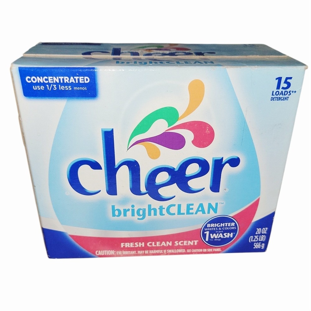 Cheer brightCLEAN Powder Laundry Detergent Fresh Clean Scent 20 oz 15 Loads 2010